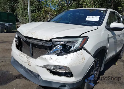 2017 Honda Pilot Ex from USA, damaged, VIN 5FNYF5H37HB022748